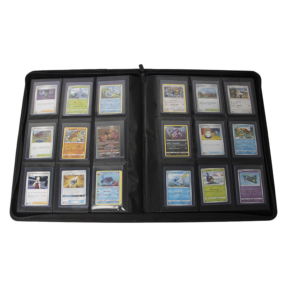 9 Pocket Double Sided trading card holder Binder