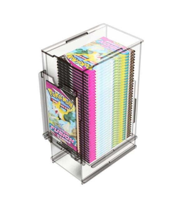 Anti-UV Single Acrylic Pokemon Booster Pack Dispenser