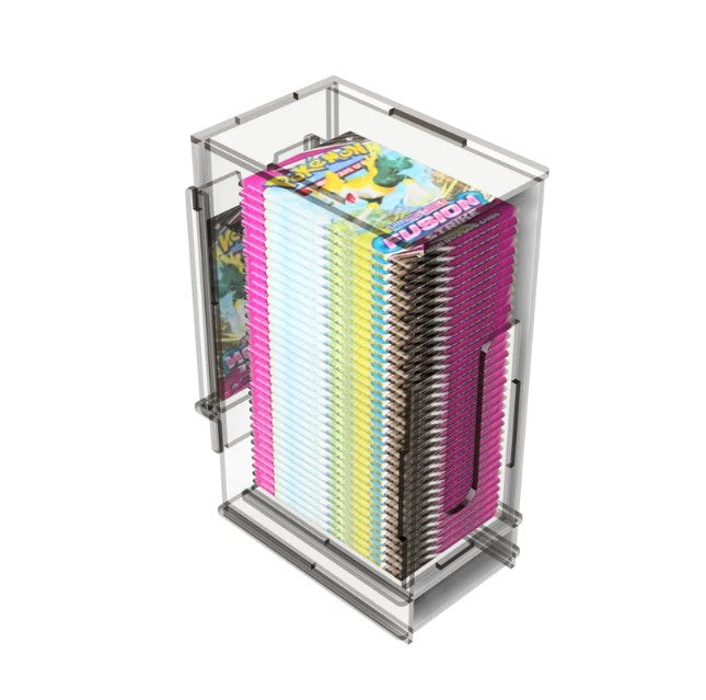 Anti-UV Single Acrylic Pokemon Booster Pack Dispenser