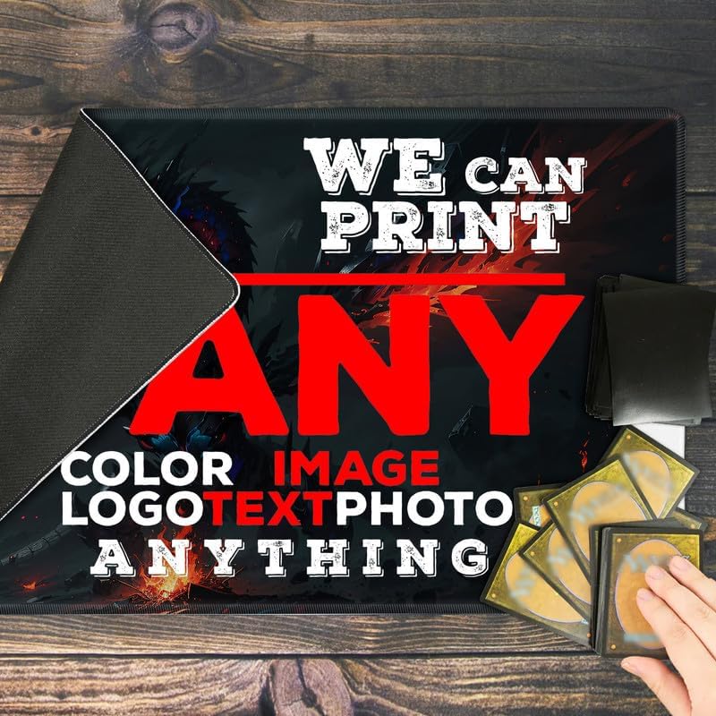 Custom Playmat With Card Zones