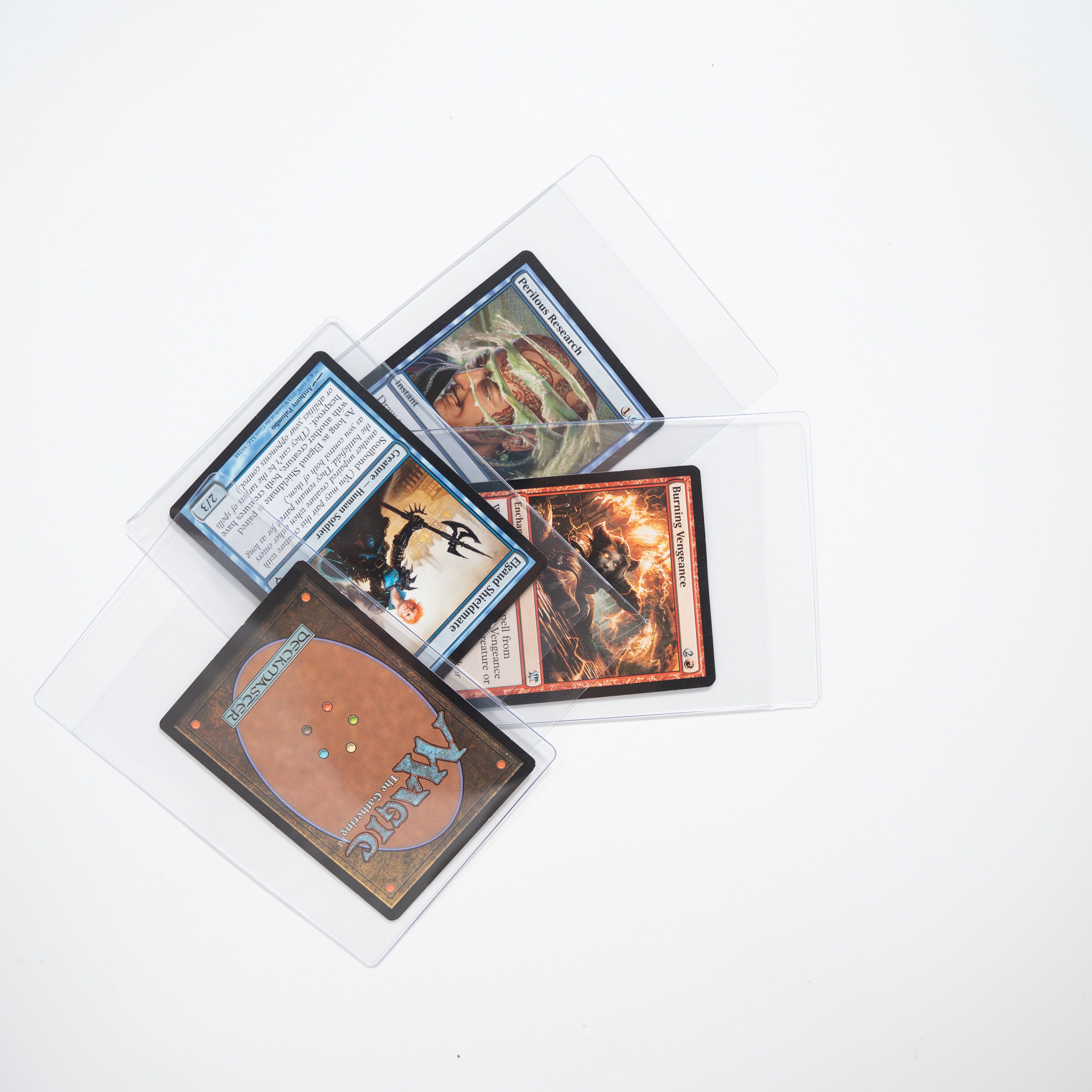 Plastic Semi Rigid Card Holder For Storage