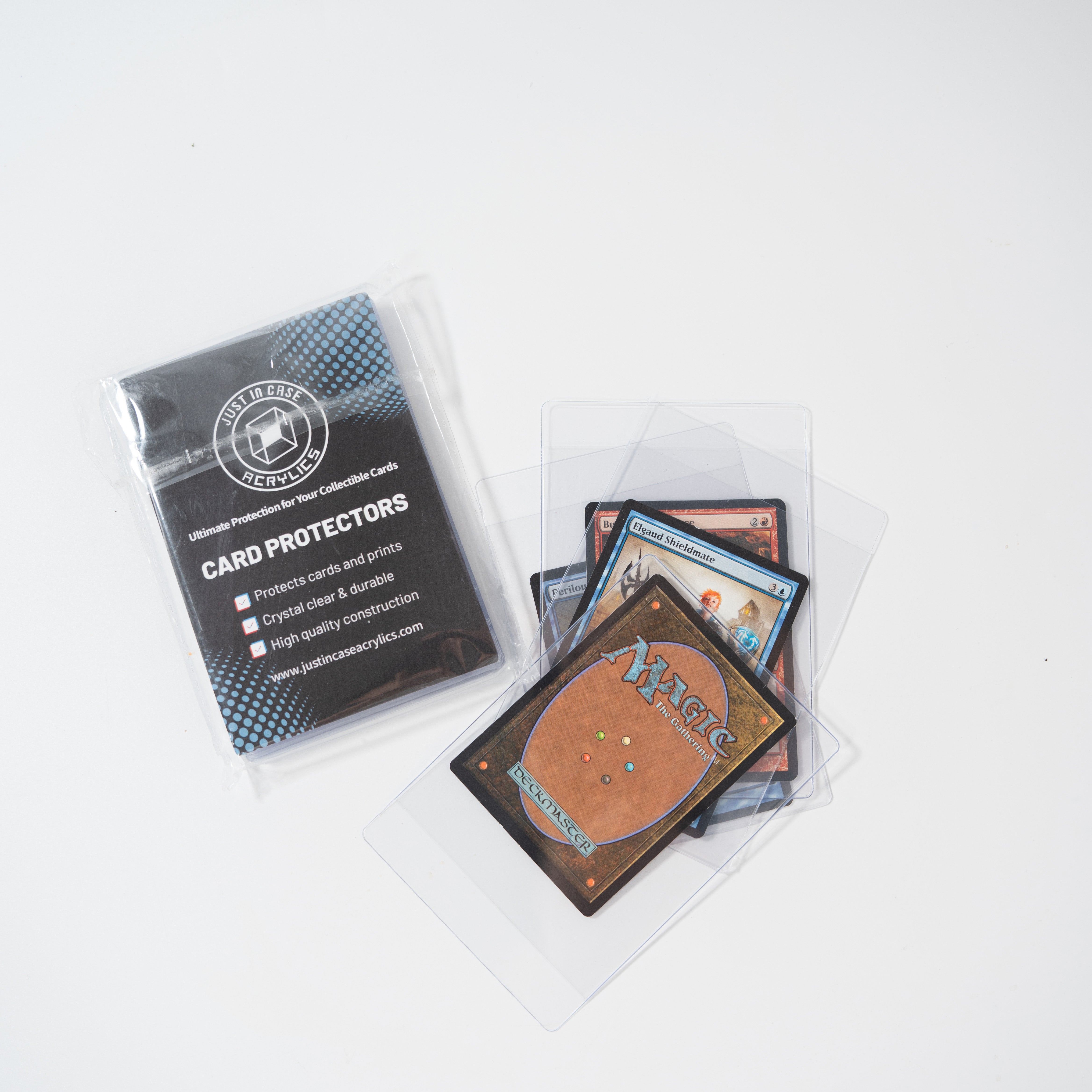 Plastic Semi Rigid Card Holder For Storage