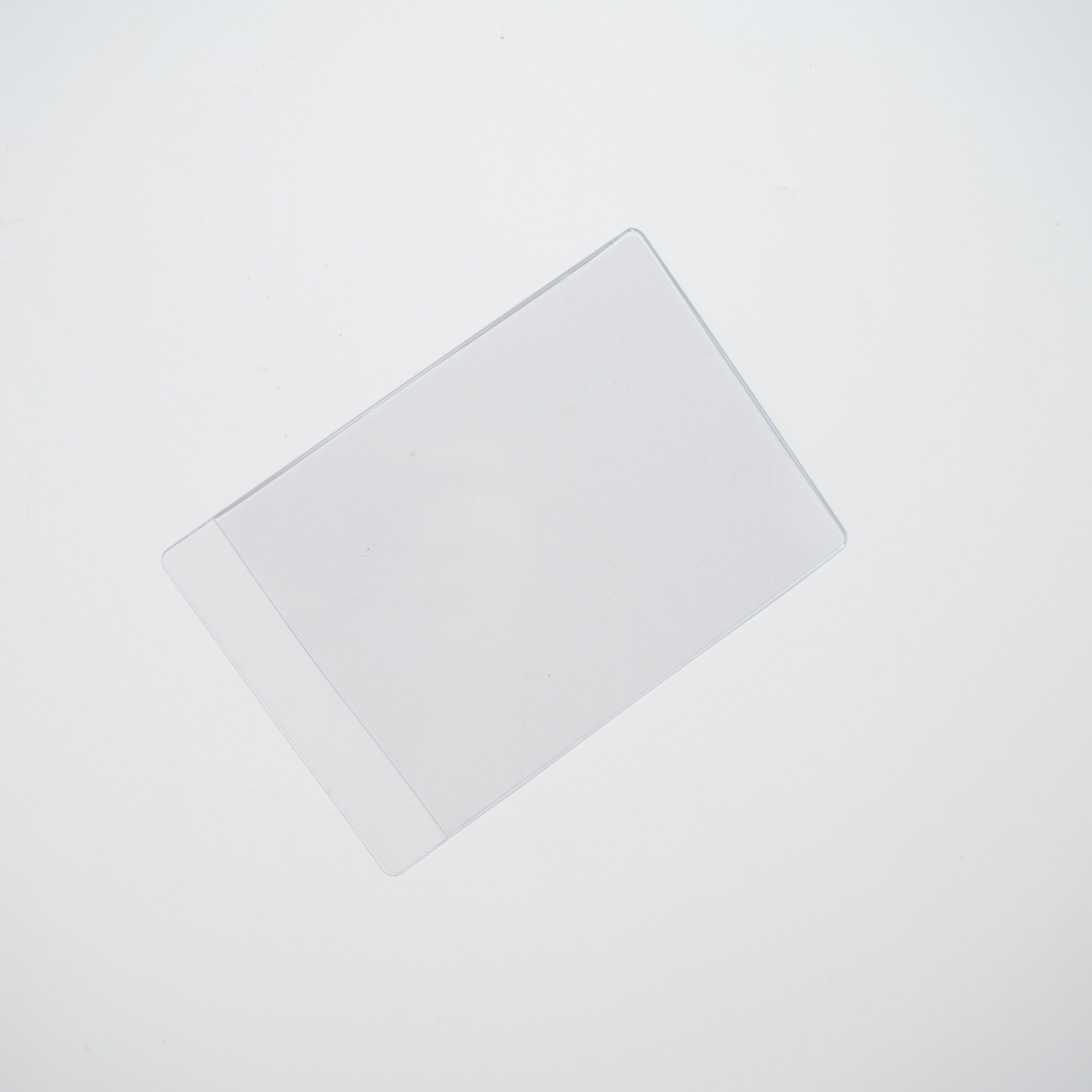 Plastic Semi Rigid Card Holder For Storage
