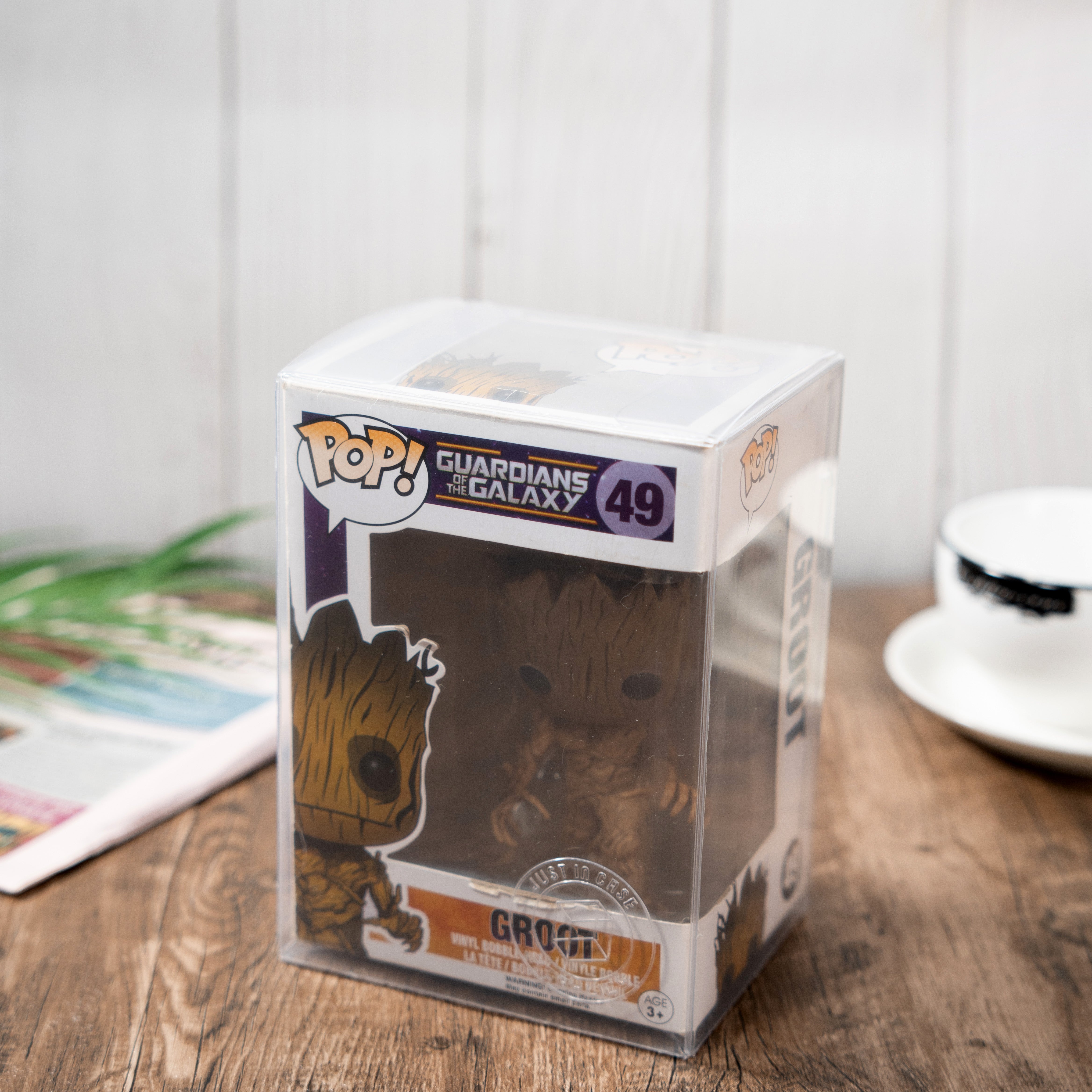 4 Inch Funko Pop Figures Clear Protector Plastic Display Box