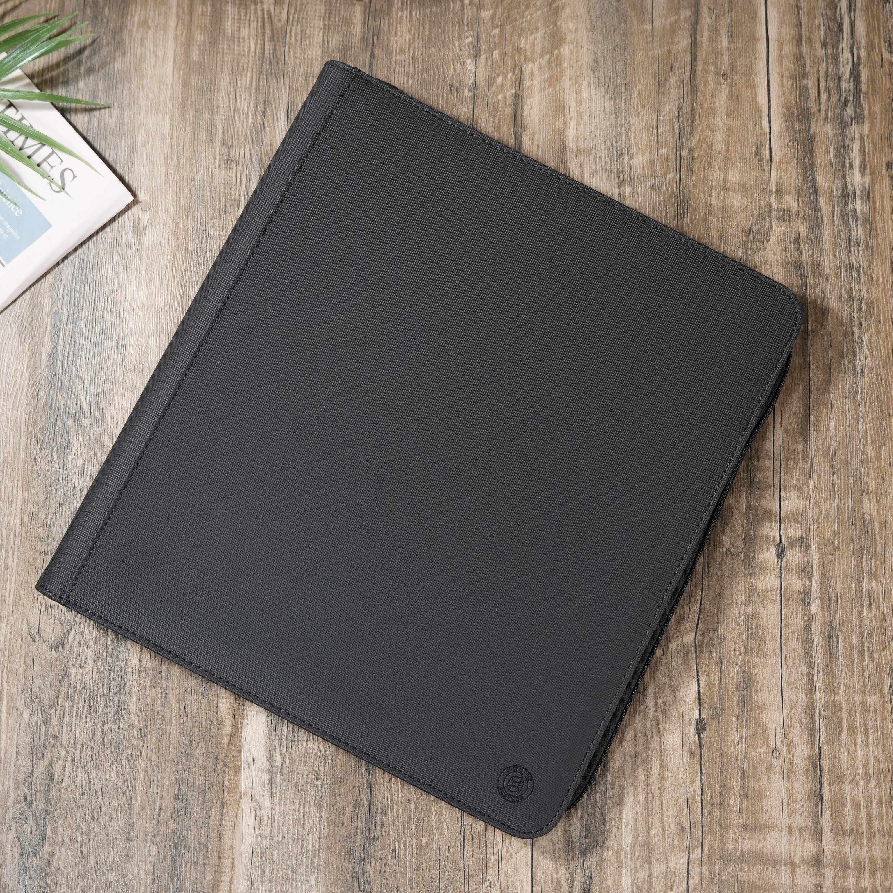 12 Pocket PU Trading Card Binder with 480 Card Capacity