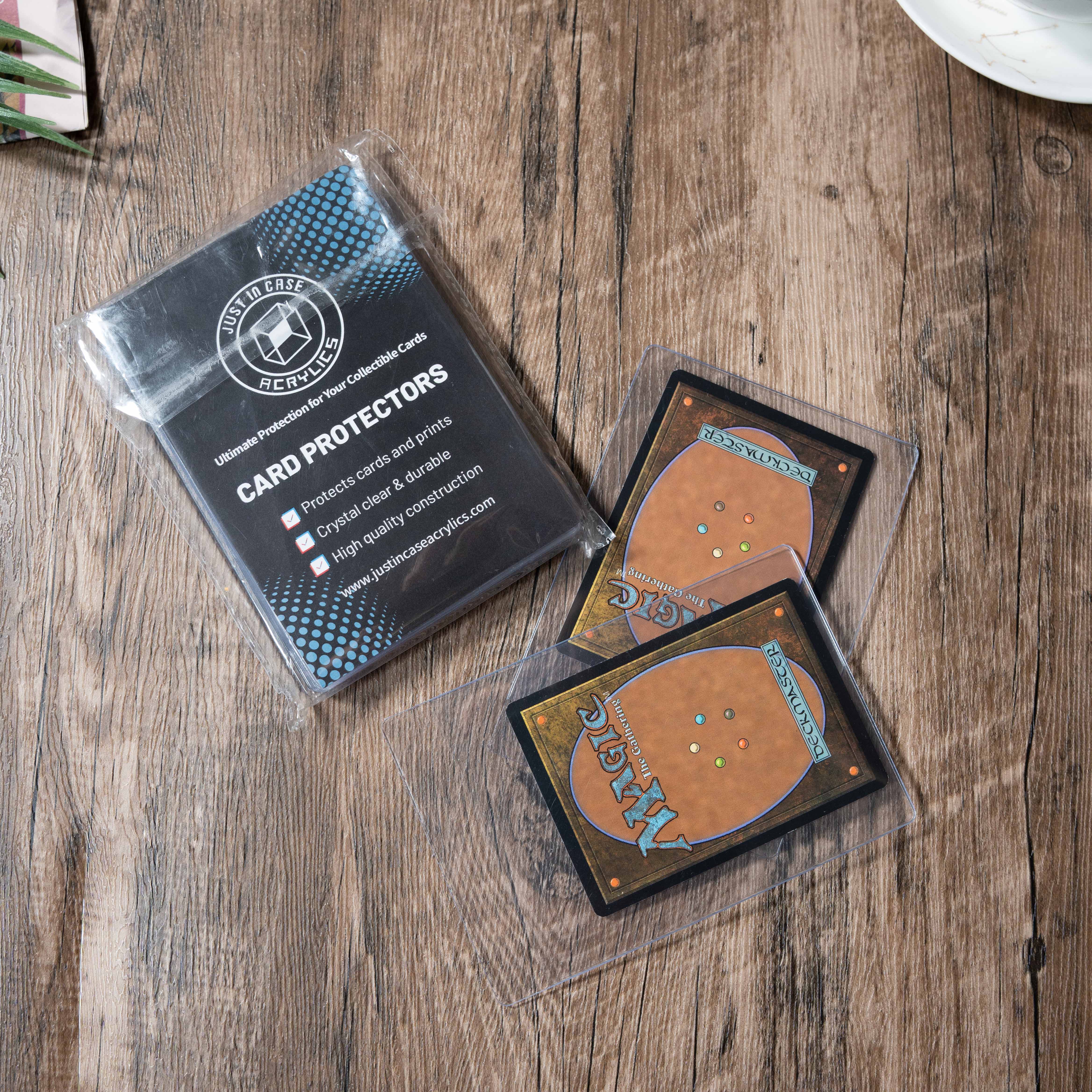 Plastic Semi Rigid Card Holder For Storage