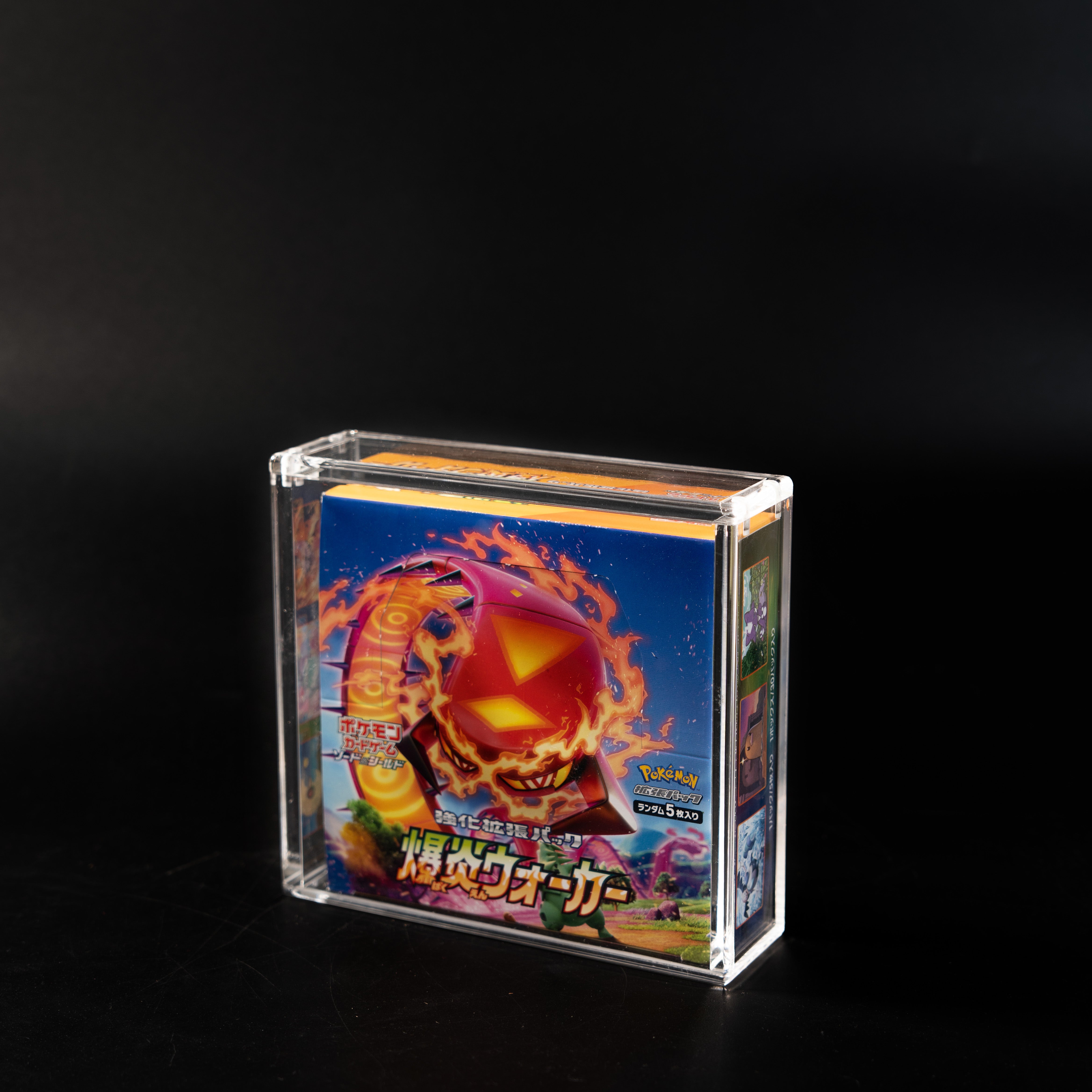 Acrylic Display Case for Japanese Booster Box with Easy Magnetic Lid