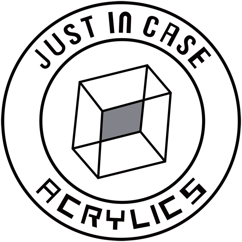 Just in case Acrylics logo