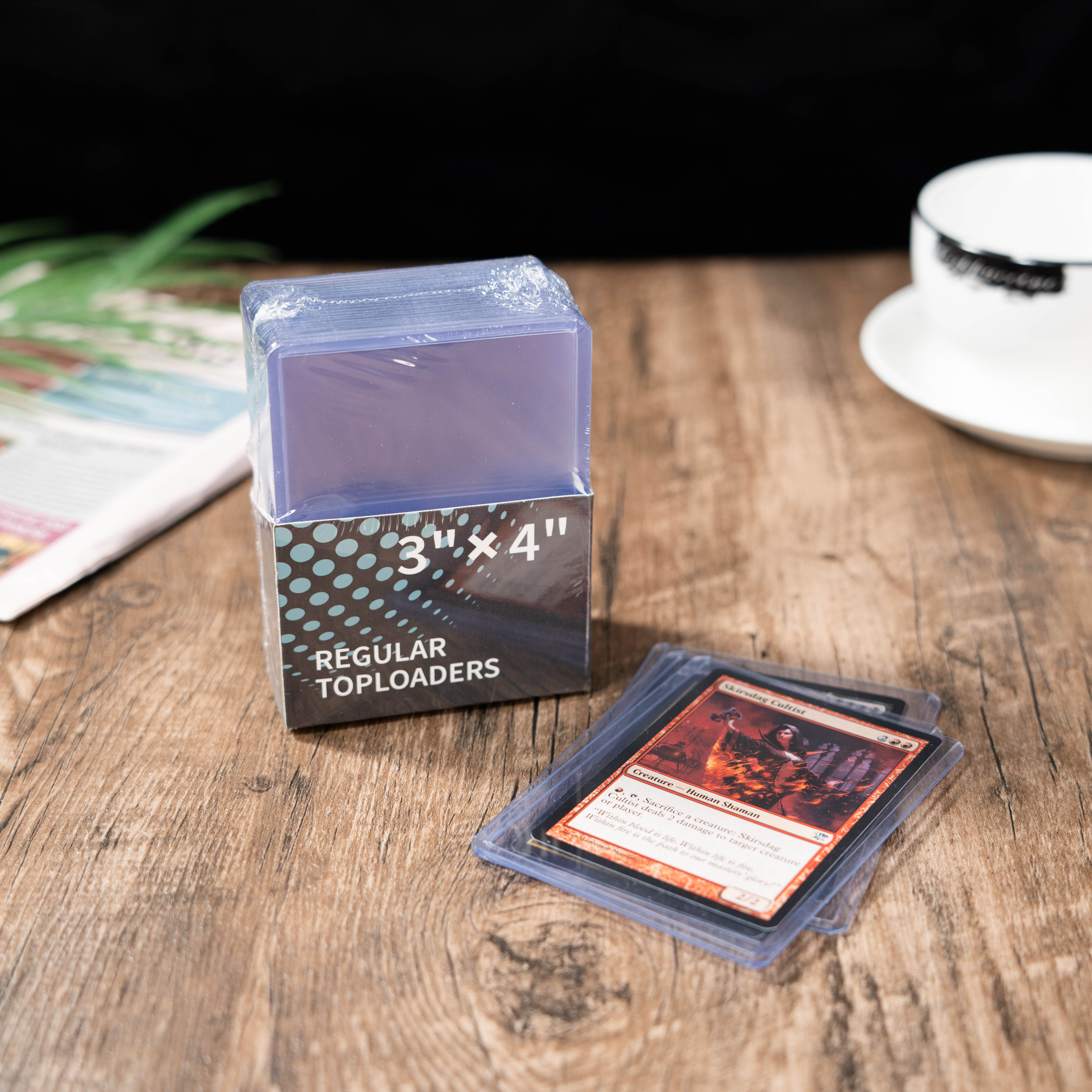 3" X 4" Clear Regular Toploader 25ct Top Loaders for Cards Baseball Card Protectors Hard Plastic Sleeves